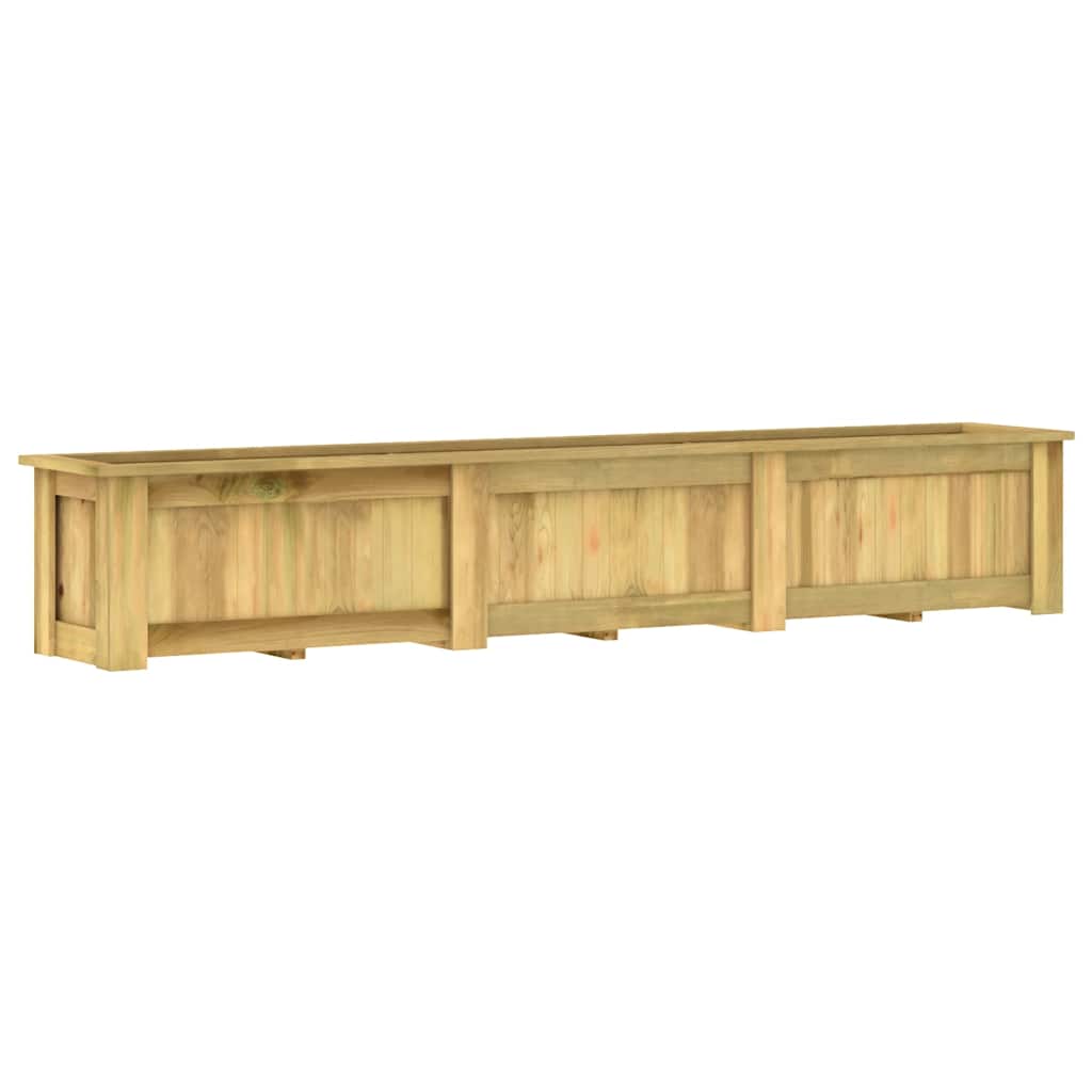 Arriate de madera de pino impregnada 100x50x50 cm