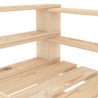 Sillón de jardín de palets de madera