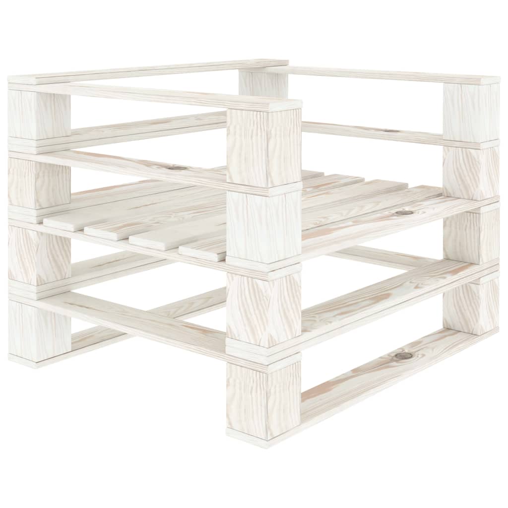 Sillón de jardín de palets de madera