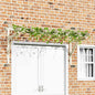 Pérgola de porta de madeira maciça de pinho 150x100x100 cm