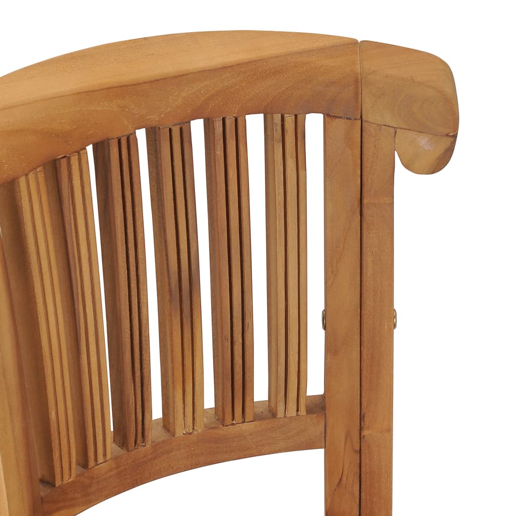 Taburete de cocina de madera maciza de teca