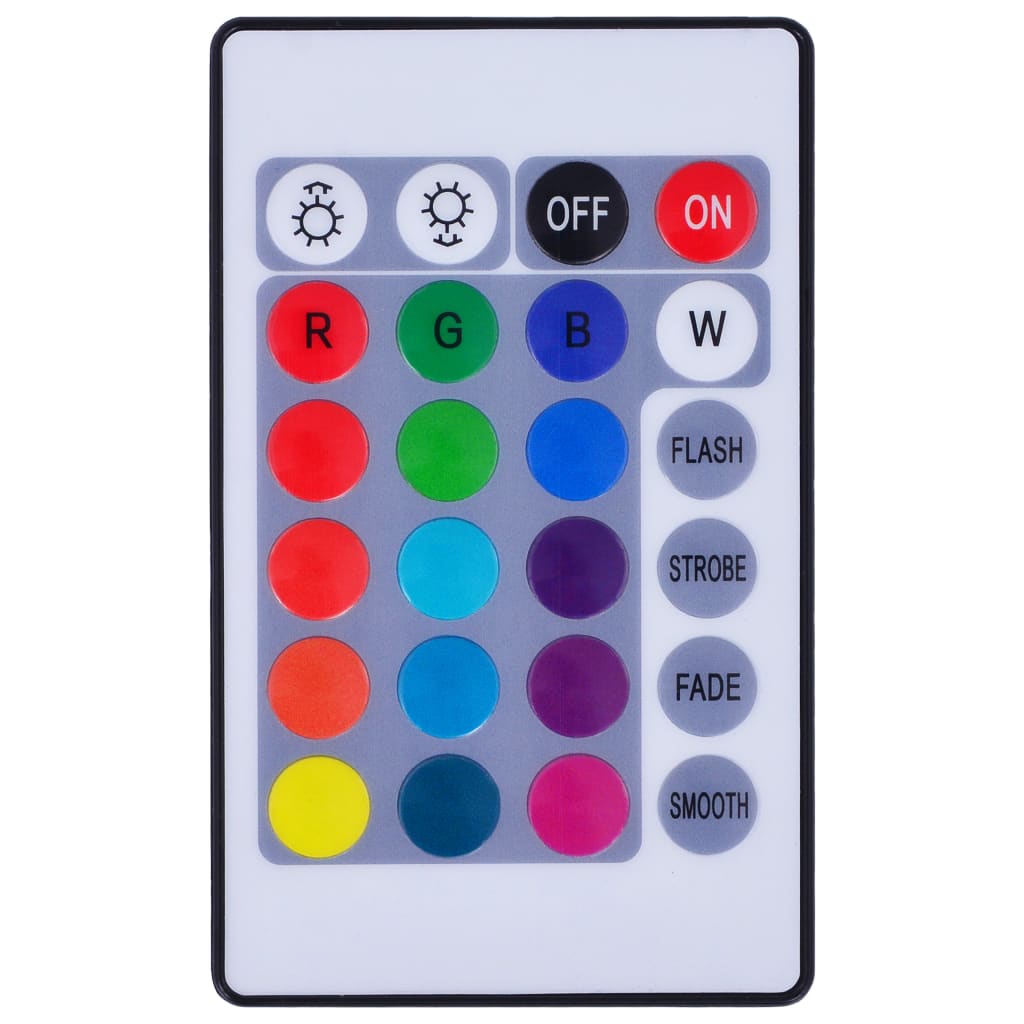 Lámpara LED sumergible flotante piscina con mando multicolor