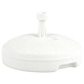 Base de sombrilla rellenable arena/agua ratán de plástico 20 L