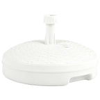 Base de sombrilla rellenable arena/agua ratán de plástico 20 L