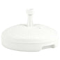 Base de guarda-sol de plástico rotim preenchível com areia/água 20 L