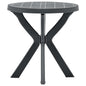 Mesa bistrô branca plástico 70x70x72 cm