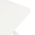 Mesa bistro blanca plástico 70x70x72 cm