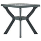 Mesa bistrô branca plástico 70x70x72 cm