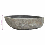 Lavabo ovalado piedra de río (45-53)x(34-41) cm