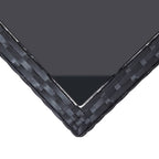 Set muebles de jardín 6 piezas y cojines ratán sintético negro