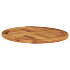 Plato giratorio para mesa de madera maciza de teca