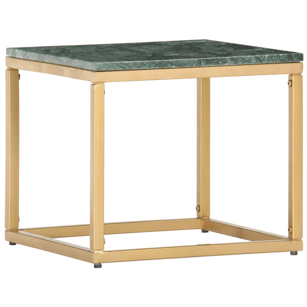 Mesa de centro piedra real textura de mármol blanco 40x40x35 cm