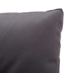 Muebles de jardín 6 pzas y cojines ratán sintético gris oscuro