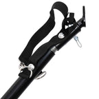 Remolque de bicicleta para mascotas cochecito 2 en 1 azul negro