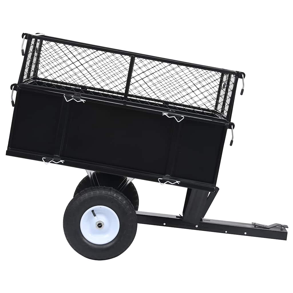 Carro remolque inclinable de cortacésped carga de 150 kg