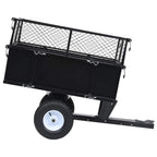 Carro remolque inclinable de cortacésped carga de 150 kg