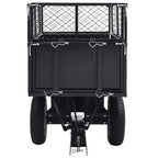 Carro remolque inclinable de cortacésped carga de 150 kg