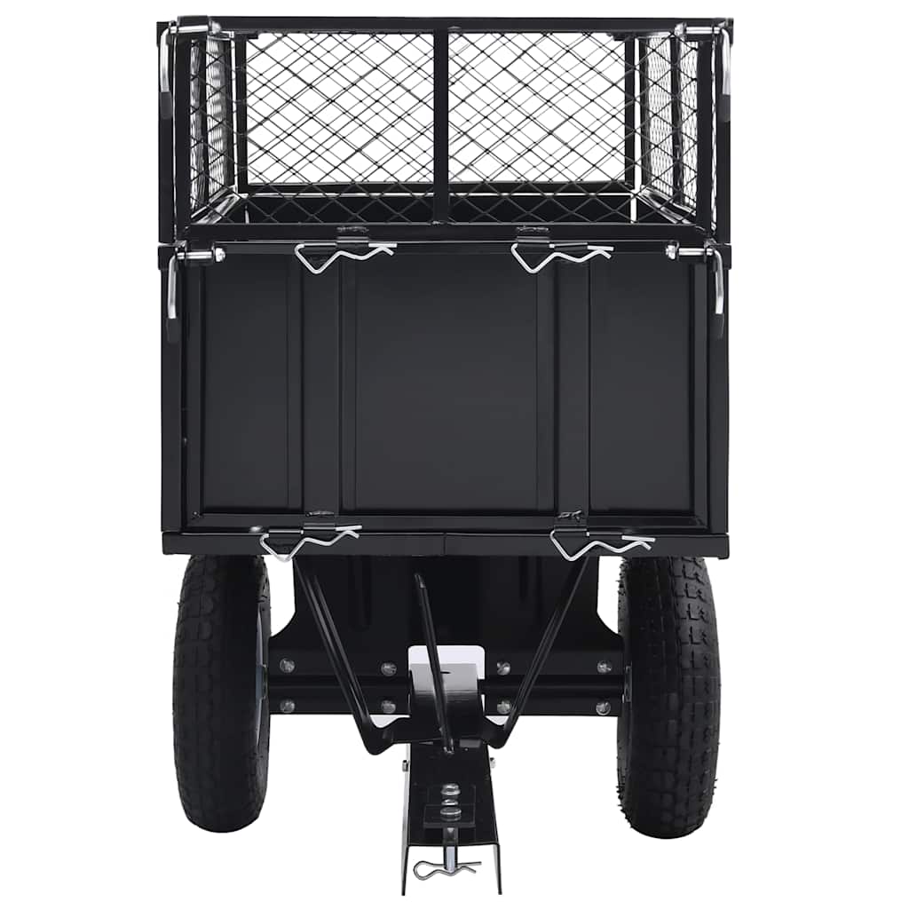 Carro remolque inclinable de cortacésped carga de 150 kg