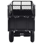 Carro remolque inclinable de cortacésped carga de 150 kg