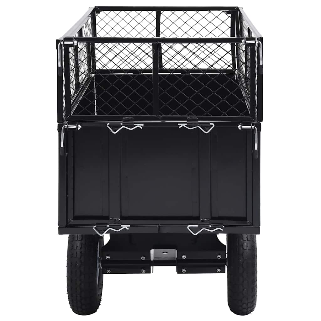 Carro remolque inclinable de cortacésped carga de 150 kg