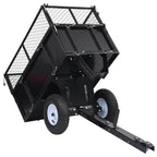 Carro remolque inclinable de cortacésped carga de 150 kg