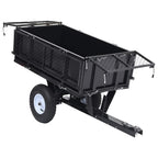 Carro remolque inclinable de cortacésped carga de 150 kg