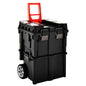 Maleta trolley para herramientas con mango 45x36x90 cm