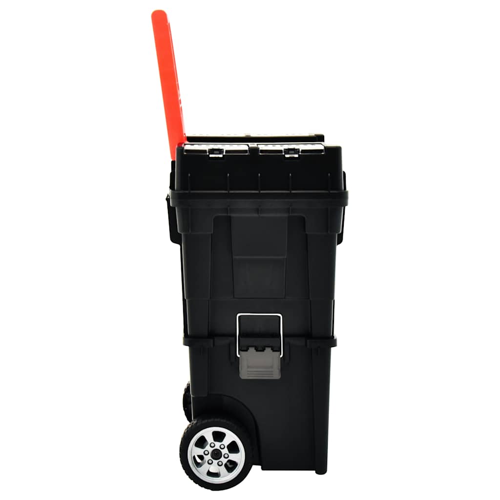 Maleta trolley para herramientas con mango 45x36x90 cm