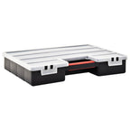 Caja compartimentos 2 uds divisores plástico 460x325x80 mm