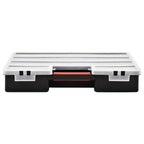 Caja compartimentos 2 uds divisores plástico 460x325x80 mm