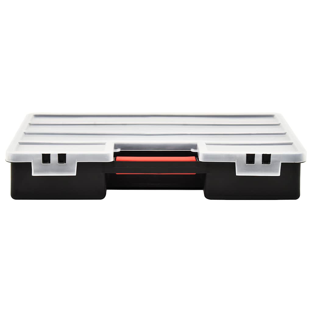Caja compartimentos 2 uds divisores plástico 460x325x80 mm