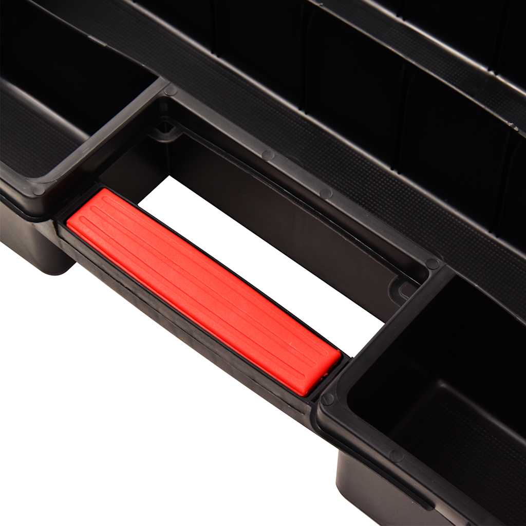 Caja compartimentos 2 uds divisores plástico 460x325x80 mm
