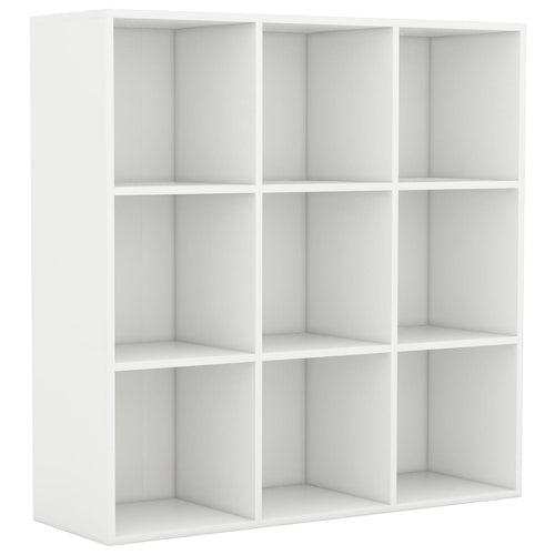 Estantería madera de ingeniería blanco 98x29x97,5 cm