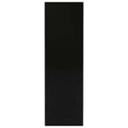Estantería madera de ingeniería negro 98x29x97,5 cm