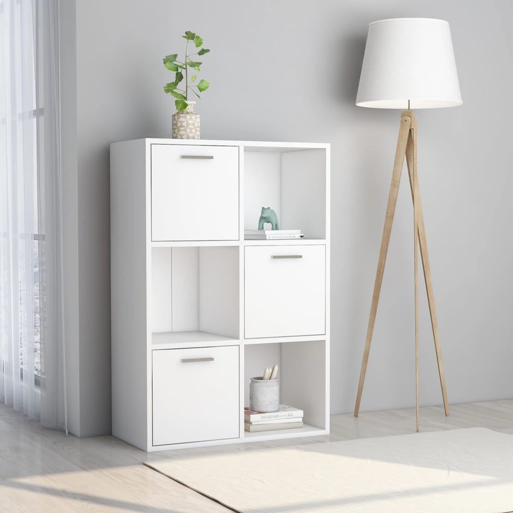Armario almacenamiento madera contrachapada gris 60x29,5x90 cm