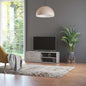 Mueble de TV 2 piezas madera de ingeniería roble 95x35x36 cm