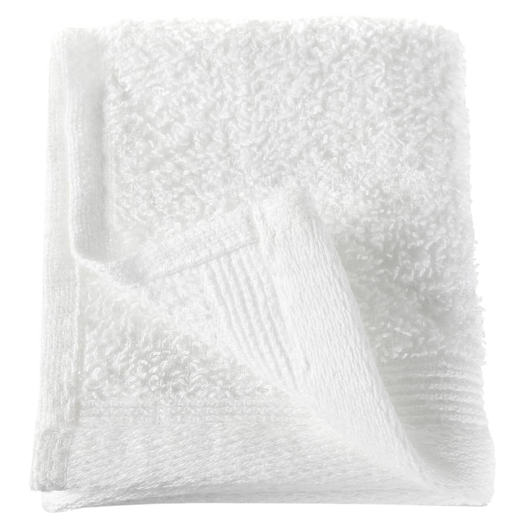 Toallas de cortesía 50 uds algodón blanco 350 g/m² 30x30 cm