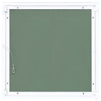 Panel de acceso marco de aluminio y placa de yeso 200x200 mm