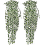 Plantas artificiales de hiedra 4 unidades multicolor 90 cm