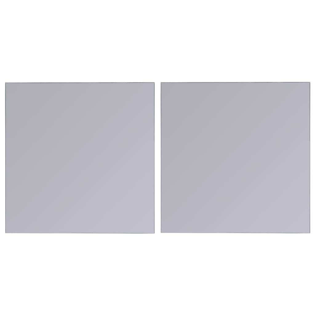Azulejos de espejo sin marco vidrio 20,5 cm 16 unidades