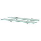 Estante flotante de cristal 100x10 cm 8 mm