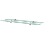 Estante flotante de cristal 100x10 cm 8 mm
