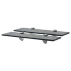 Estante flotante de cristal 100x10 cm 8 mm