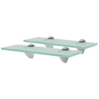 Estante flotante de cristal 100x10 cm 8 mm