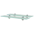 Estante flotante de cristal 100x10 cm 8 mm