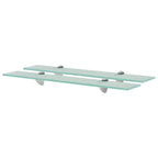 Estante flotante de cristal 100x10 cm 8 mm