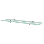 Estante flotante de cristal 100x10 cm 8 mm