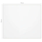 Protector de mesa PVC mate 70x70 cm 1,6 mm