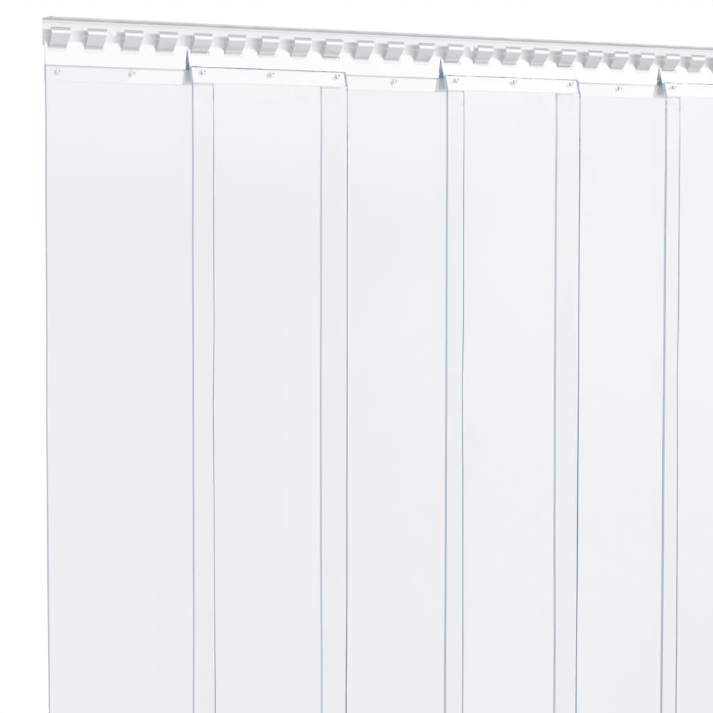 Rollo de cortina de tiras PVC 1,6mm x 200mm 25 m