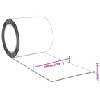Rollo de cortina de tiras PVC 1,6mm x 200mm 25 m